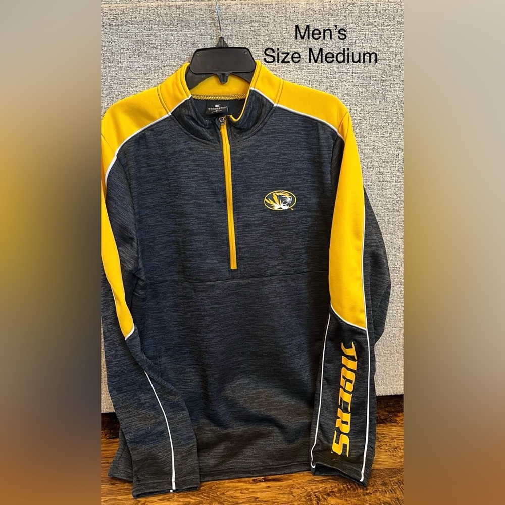 University of Missouri Tigers College Fleece Half Zip pull over